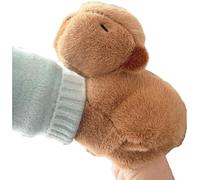 GZQCVVFQ Capybara Silicone Slap Bracelet, Brown Capybara Plush Slap Toy for Boys and Girls Birthday Party Gift