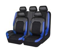 gzqfc 5 Seats Car Seat Covers for Toyota 4Runner 4 Runner 2000-2019, Front Rear Seats Protectors Set Suitable for All Seasons,Black-Blue