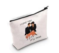 Gzrlyf Flleabag Canvas Fox Makeup Bag Flleabag TV Show Flleabag Merch Bag I Love You It'll Pass Fox Lover Gift for Zipper (It'll Pass 3uk)