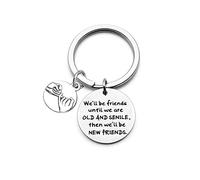 Gzrlyf Keychain BFF Gifts (Forever Friends Keychain)