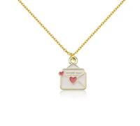 Gzrlyf Sabra Carpter Inspired Necklace Album Music Lover Carpennter Fan Jewelry Emaill I Can’t Send, Stainless Steel, No Gemstone