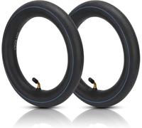 GZRXIOUS 2 Pack of 12 1/2 X 2 1/4 Inner Tubes with Angled 45° Valve Stem Thickened 12 Inch Out and About Inner Tube Suitable for Baby Strollers, Tricycles, Balance Bikes, Bicycles, and Children's Cars