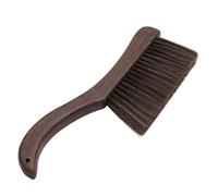 GZRXIOUS Hand Brush Wooden Bench Brush Hearth Brush 4-Row Soft with Horse Hair Bristles, Ideal for Carpet, Brick, and Hearth Tidy Suitable for Counters, Beds, Sofas, Cars, Clothing, and Linens