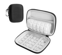 GZRXIOUS SSD Hard Drive Case for Samsung T9/T7 Shield/T7/T7 Touch, Hard Case, Small Carry Case, Protective Case, Portable SSD 1TB 2TB 4TB External Case Protective Cover