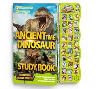 Gzsbaby Dinosaur Book for Kids 3-5 with 30 Species Names & Realistic Sounds - Interactive Dinosaur Toys for Boys & Girls Aged 2-7