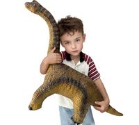 Gzsbaby Large Soft Brachiosaurus Dinosaur Toys, 82cm Jumbo Realistic Looking Dinosaur Toys for Kids 3-5, Toddler (Brown)