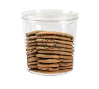 Gzsekken Biscuit Tin with Lid,Cookie Jar 3 Litre Empty,Airtiaht Biscuit Storage Container,BPA Free Plasitc Kitchen Canister Food Storage Container Perfect for Snack,Sweets, Coffee, Sugar