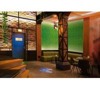 GZSZ non-woven wallpaper moss look 3D effect green yellow 34862 (4,45£/1qm)