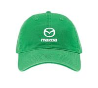 GZWQSBFC Hat for Mazda, Stylish Unisex Cap for All-Day Comfort Relaxed fit Cool Design Great Gift,Green