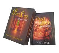 GZXINKE Past Life Oracle Cards with Guidebook,44 Tarot Deck Oracle Cards, Love Oracle Cards,Life Purpose Oracle Cards Divination Cards