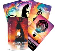 GZXINKE Shadow Work Oracle Cards, Inner Healing & Self Reflection Deck for Teens & Adults, 56 Cards, No Guidebook Needed