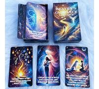 GZXINKE Talking to Heaven Oracle Deck, Oracle Cards for Beginners, Loved Ones & Pet Loss Oracle Cards, Healing, and Spiritual Messages, Mediumship for Loved Ones and Beloved Animals