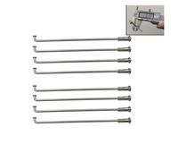 GZXXB 36 Pieces A Lot 10G 304 Stainless Steel Material J-bend Equal Diameter Cylinder Body Electric Bike Wheel Spokes With Caps(Length 171mm)