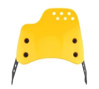 GZYF 1 Pc Windscreen Front Windshield Wave Windshield Plastic+Iron Yellow for Scrambler 400 2015-2024 for Scrambler 800 2015-2024