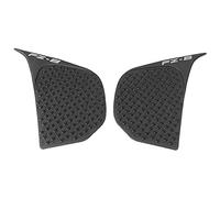 GZYF 2PCS Gas Tank Sticker Decor Fuel Tank Protector Decal Pad Black for FZ-8 2010-2014
