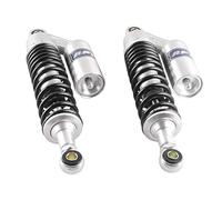 GZYF 320mm Universal Shock Absorbers Rear Suspension For CX500 GL500 650 Silver & Black