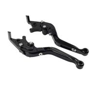 GZYF Adjustable Folding Extend Hand Brake Levers 1 Pair for Honda CBR929RR 2000-2001 Aluminum Black