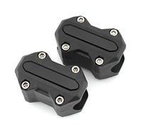 GZYF Black Motorcycle Frame Drop Guard, Universal Motorcycle Engine Bumper Crash Frame Protector, Engine Bumper Blocks Decorative Protector For Motorcycle Crash Bars 22mm/25mm/28mm