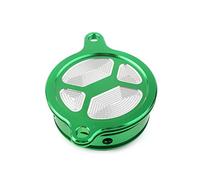 GZYF CNC Aluminum Oil Filter Cap Cover for KX450F 2006-2015, KLX450R 2008-2015, Green Motorcycle Oil Filter Cove