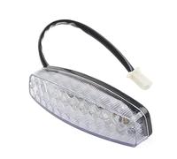 GZYF LED Rear Brake Light 86mm White Motorcycle Tail Lights Universal For 50cc 70cc 90 cc 110cc 125 cc for Kazuma and Chinese ATVs Quad 4-Wheeler Parts