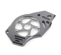 GZYF Motor Front Sprocket Cover Chain Guard Cover Protector for ER6N ER6F 2006-2017, Gray