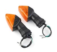 GZYF Motorbike LED Indicator Blinker Lamp Light for Ninja 650R 2006-2008, Z750 Z1000 2007-2009 Amber Lens