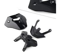 GZYF Motorbike Windshield Winds n Shield S n Protector Wind Deflector with Bracket Accessaries for F900R F900 R F 900R 2020, Black Set Powersport