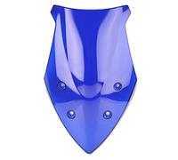 GZYF Motorcycle Accessories Double Bubble Touring Winds n Windshield for GSX-S1000F GSXS1000F 2015 2016 2017 2018, Blue