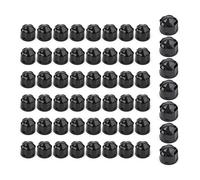 GZYF Motorcycle Black 56 pcs Bolt Toppers Cap Set Bolt Head Covers Kit for -Davidson Touring for Models 1999-2017