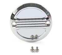 GZYF Motorcycle Engine Ignition Derby Timer Covers Timing 2-Holes Domed Point Cover Cap for Electra Glide 1980-2018 most model Chrome
