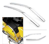GZYF Motorcycle Front Side Fairing Cowl Trims in Chrome for HONDA GL1800 Goldwing 2001-2006