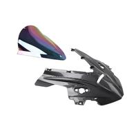 GZYF Motorcycle Front Upper Fairing With Windshield Plastic Carbon Fiber Pattern & Dark-Iridium for 675SR CF675SR 2024 2025