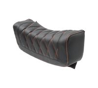 GZYF Synthetic leather+Foam Filler Pad Motorcycle Rear Seat Trunk Black+Orange Stitching XJ60-HY-6X9D for Chieftains Models 2014+ equipped with a tour trunk 1 Pc