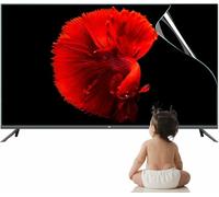 GZYHDC 32-75 Inch Anti-Scratch TV Screen Protector Eye Protection Film LCD Blue Light Filter To Relieve Eye Fatigue,32in 698x392mm
