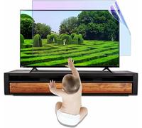 GZYHDC Anti-Reflective TV Screen Protector For 32-75 Inch Diagonal Desktop Screen, Blue Light Filter/radiation Film Protection, Relieves Eye Strain/A/50 Inc