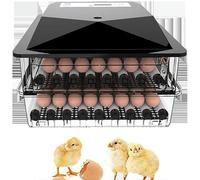 GZYHDC Fully Automatic Digital Egg Incubator, 56-200 Egg Incubators, For Chicken Nest Ducks Goose Birds Quail Eggs,200Egg