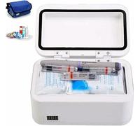 GZYHDC Medicine Refrigerator, Insulin Cooler Box, Portable Insulin Cooler Drug Reefer Medicine Refrigerated Box Car Charging Refrigeration Space