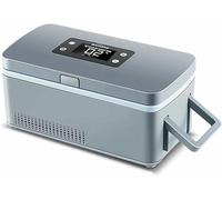GZYHDC Medicine Refrigerator, Insulin Refrigerator, Portable Insulin Cooler LED Display 2-8℃, Refrigerated Box Insulin Drug Reefer With Handle, Insulin Small Cooler
