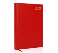 GZZHONGHENG A5-2027-WTV-RED-DIAARY-HARDBACK.