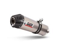 Mivv Oval Honda Crossrunner 2015-20 H.058.lnc Homologated Slip On Muffler Silver Homologated unisex