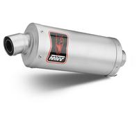 MIVV Dakar Exhaust System With Eg-Be Stainless steel / Black stainless steel