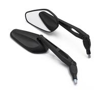 H 2Pcs Universial Motorcycle Rearview Mirror Handlebar Rear View Side Mirror Side Folding Mirror Motorcycle Rearview Mirror Accessories