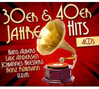 CD 30s and 40s Hits by Lale Andersen, Heinz Rühmann, Hans Albers 4 CDs