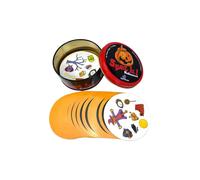 (H) 8+ Dobble spot it cards game with animals, alphabets and numbers