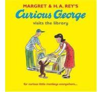 H. A. Rey Curious George Visits the Library Paperback Book H. A. Rey Multicolor