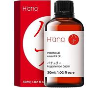 H’ana Patchouli Essential Oil - 100% Pure Patchouli Oil for Skin, Diffuser, Aromatherapy, Perfume, and Candle Making - with a Unique Earthy Scent (30ml)
