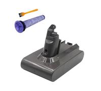 H-ANT 21.6V 2500mAH Replacement Battery-Compatible for Dysson V6 DC58 DC59 DC61 DC62 DC72 DC74 Absolute Animal Motorhead Slim SV03 SV04 SV05 SV06 SV07 SV09