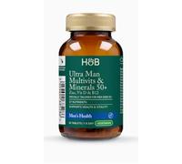 H&B Ultra Man Multivits & Minerals 50+, Vegetarian Tablets, 27 Nutrients, 90 Days Supply