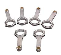 H-Beam Connecting Rod 6 Pcs 4340 Forged Compatible With BMW 325e E30 | Fits M20 M20B27 2.7L; Length 5.118 Inch; Includes 6 Con rods