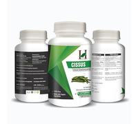 H&C Cissus Capsules (Cissus quadrangularis) - 900mg per Serving,120 Vegan Capsules (2 Months Supply) | Herbal Supplement for Bone Health